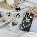 قاب گوشی شاینی قلب آینه - تصویر 4