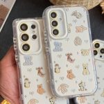 قاب موبایل ( آیفون - سامسونگ ) انیمال فرندز پاپیون خرگوش و سگ و خرسی - تصویر 2