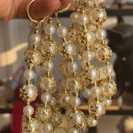 بند و آویز گوی مرواریدی ستاره طلایی - تصویر 4