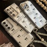قاب موبایل سامسونگ پاپیون جمله مثبت سیلور + بندست - تصویر 3