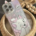 قاب موبایل آیفون گربه اشرافی شاینی - تصویر 2