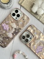 قاب موبایل آیفون دریم کیس ابر ماه و ستاره + بندست - تصویر 5