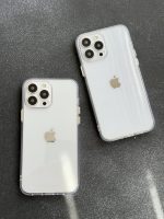 قاب موبایل آیفون ادویا پشت طلق لبه ژله ای بیرنگ - تصویر 2