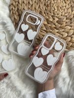 قاب موبایل آیفون قلب یخی محافظ لنزدار - تصویر 10