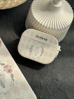 قاب موبایل آیفون فلاور رزپینک همراه با دو بند ست کوتاه و بلند - تصویر 2