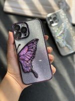 قاب موبایل آیفون پروانه پولکی آکواریومی تک بال - تصویر 6