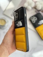 قاب موبایل آیفون پافر دورنگ مشکی زرد - تصویر 7