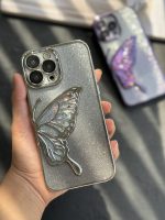 قاب موبایل آیفون پروانه پولکی آکواریومی تک بال - تصویر 4