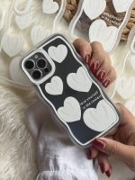 قاب موبایل آیفون قلب یخی محافظ لنزدار - تصویر 7