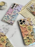 قاب موبایل شیائومی گل آبرنگی ژله ای سه بعدی - تصویر 5