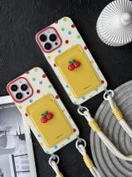 قاب موبایل آیفون جاکارتی آلبالو خال خالی - تصویر 6