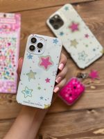 قاب موبایل آیفون ستاره های شنی به همراه صفحه کریستالی چسبی - تصویر 9