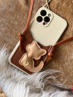 قاب موبایل آیفون گربه مینیمال جاکارتی دار محافظ لنزدار - تصویر 10