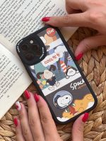 قاب موبایل آیفون سگ اسنوپی محافظ لنزدار - تصویر 6