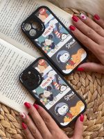 قاب موبایل آیفون سگ اسنوپی محافظ لنزدار - تصویر 4