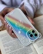 قاب موبایل آیفون خرس رنگین کمان - تصویر 9