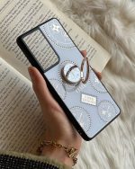 قاب موبایل آیفون ساعت آیینه نگین دار - تصویر 11