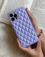 قاب موبایل آیفون شنل نگین سواروسکی محافظ لنز براق - تصویر 6