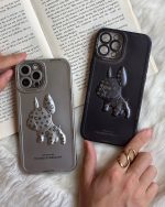قاب موبایل آیفون بولداگ کروم کول لویی ویتون محافظ لنزدار - تصویر 8