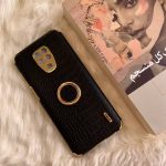 قاب موبایل آیفون کروکودیل دور طلایی - تصویر 4