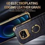 قاب موبایل آیفون کروکودیل دور طلایی - تصویر 8