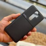 قاب موبایل آیفون تکسچر کلاسیک مشکی - تصویر 3
