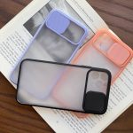 قاب موبایل آیفون لنزکشویی رنگی پشت مات - تصویر 4