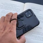 قاب موبایل آیفون آرمور بتمن حلقه دار مشکی - تصویر 3