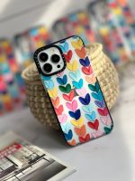 قاب موبایل آیفون پالت آبرنگی قلبی کستیفای - تصویر 4