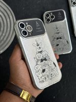 قاب موبایل آیفون پارتی سگ و گربه کرومی - تصویر 6