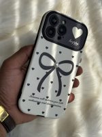 قاب موبایل آیفون میدنایت پاپیون قلبی - تصویر 9