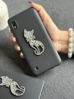 قاب موبایل شیائومی بلک کت نگین دار - تصویر 5