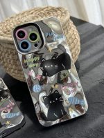 قاب موبایل آیفون گربه سیاه توهمی - تصویر 3