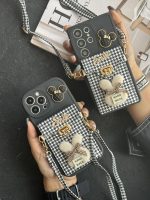 قاب موبایل آیفون باربری زبرا پترن سیاه و سفید - تصویر 2