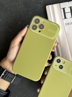 قاب موبایل آیفون سیلیکون اتوفوکس سبز - تصویر 10
