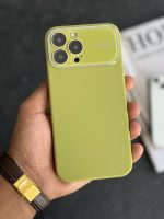 قاب موبایل آیفون سیلیکون اتوفوکس سبز - تصویر 7