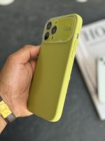 قاب موبایل آیفون سیلیکون اتوفوکس سبز - تصویر 5
