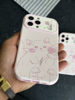 قاب موبایل آیفون گربه عاشق - تصویر 5