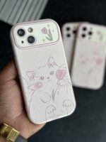 قاب موبایل آیفون گربه عاشق - تصویر 7