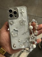 قاب موبایل آیفون ماه و ستاره برجسته گلکسی ( بدون بند ) - تصویر 5
