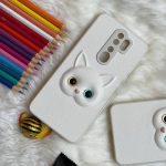 قاب موبایل شیائومی گربه چشم تیله ای برجسته - تصویر 4