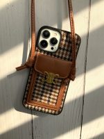 قاب موبایل آیفون پارچه ای و فلزی طرح باربری جاکارتی + بندست - تصویر 4