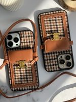 قاب موبایل آیفون پارچه ای و فلزی طرح باربری جاکارتی + بندست - تصویر 5