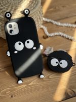 قاب موبایل آیفون هپل شاخدار سیلیکونی - تصویر 5