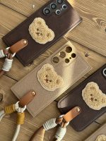 قاب موبایل سامسونگ خرس دوست داشتنی محافظ لنز + بندست - تصویر 4