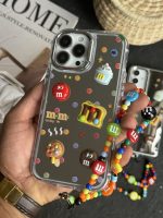 قاب موبایل ( آیفون - سامسونگ ) ام اند ام M&M آیینه ای بنددار - تصویر 4