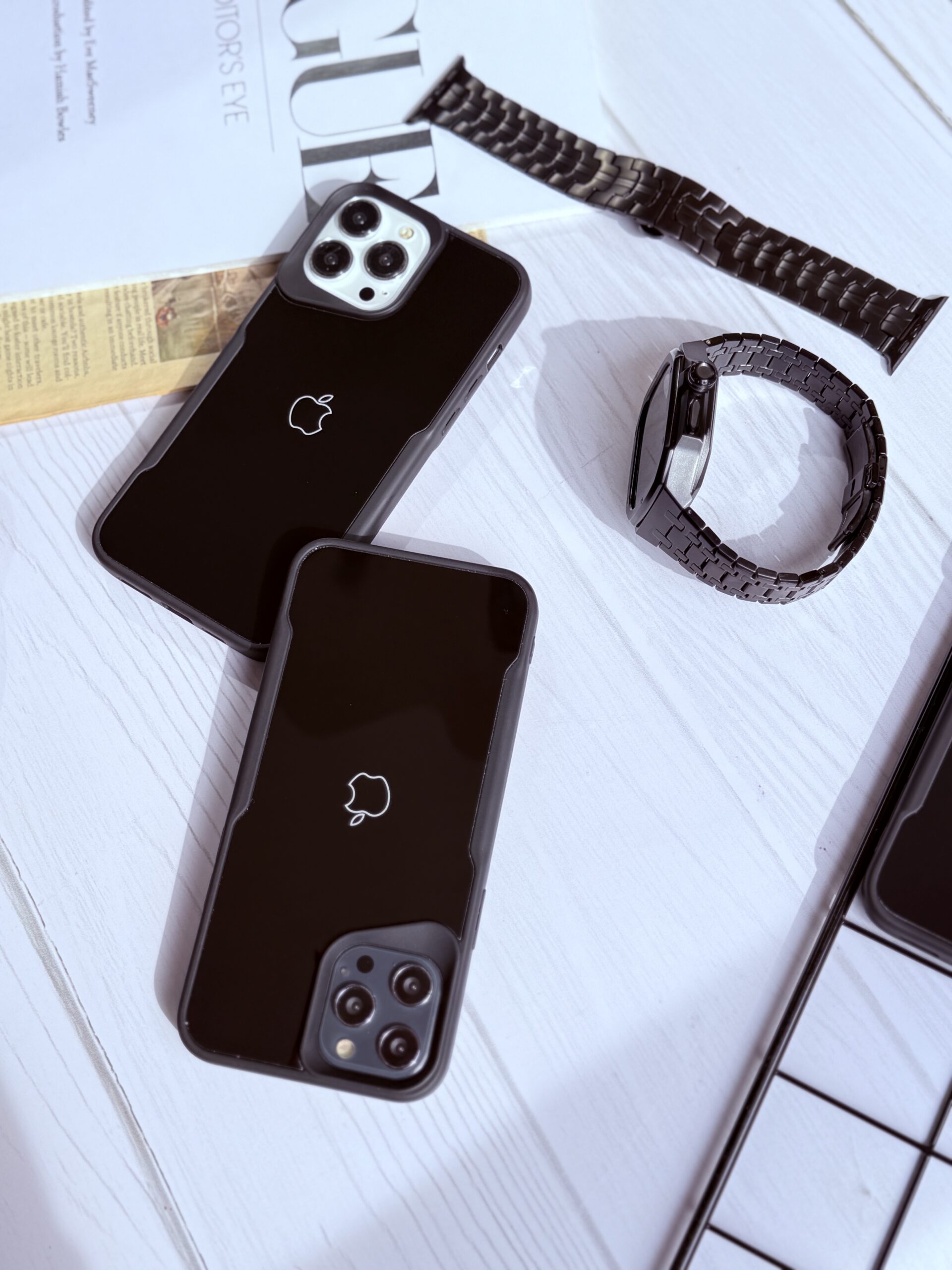 026dd1.jpeg قاب Apple Glossy Black (کدC1874) - تصویر 1