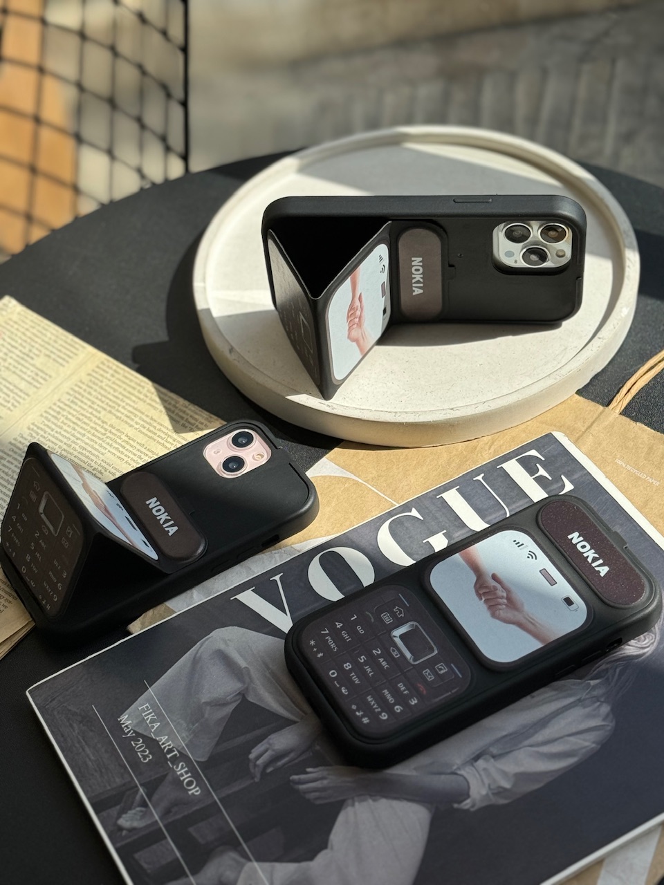 17c960.jpeg قاب NOKIA استند شو (کدC1683) - تصویر 1