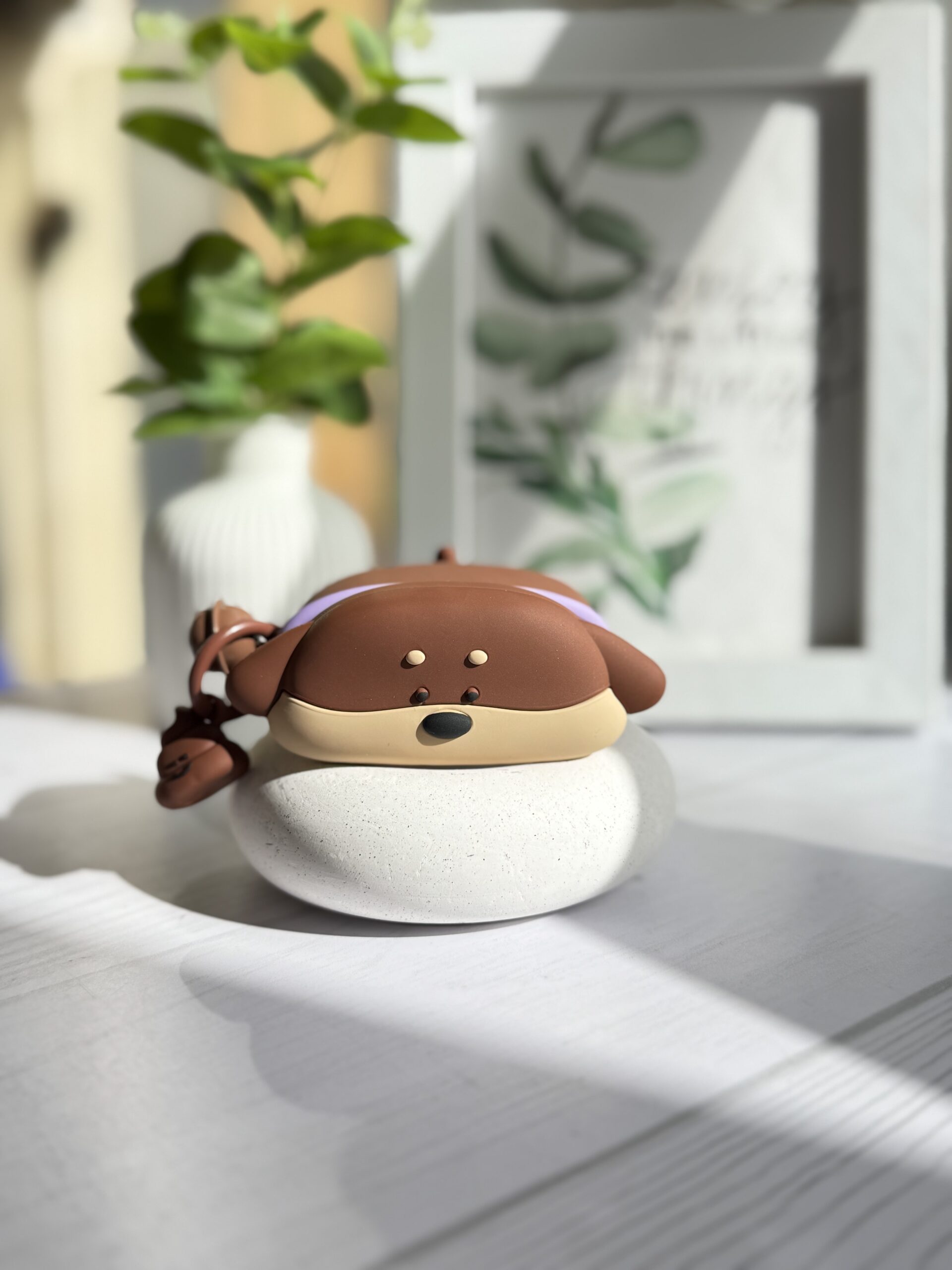 1fc879.jpeg کاور ایرپاد Cartoon Puppy سیلیکونی با آویز (کدa0239) - تصویر 1