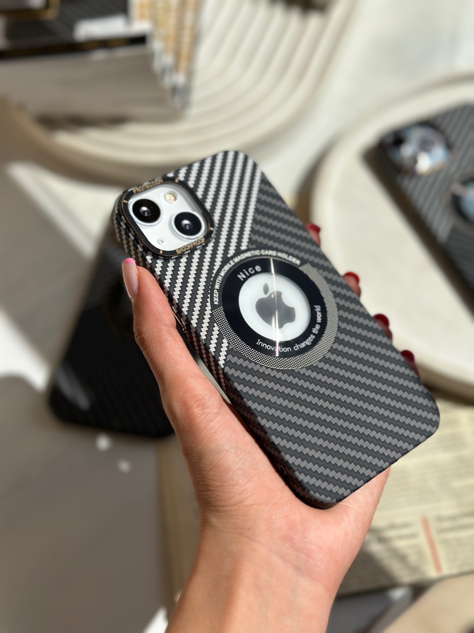 319b66.jpeg قاب Carbon Shockproof (کدC1389) - تصویر 1